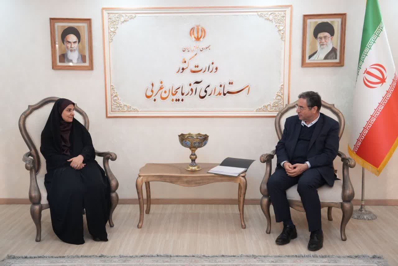 دیدار وزیر راه و شهرسازی با استاندار آذربایجان‌غربی