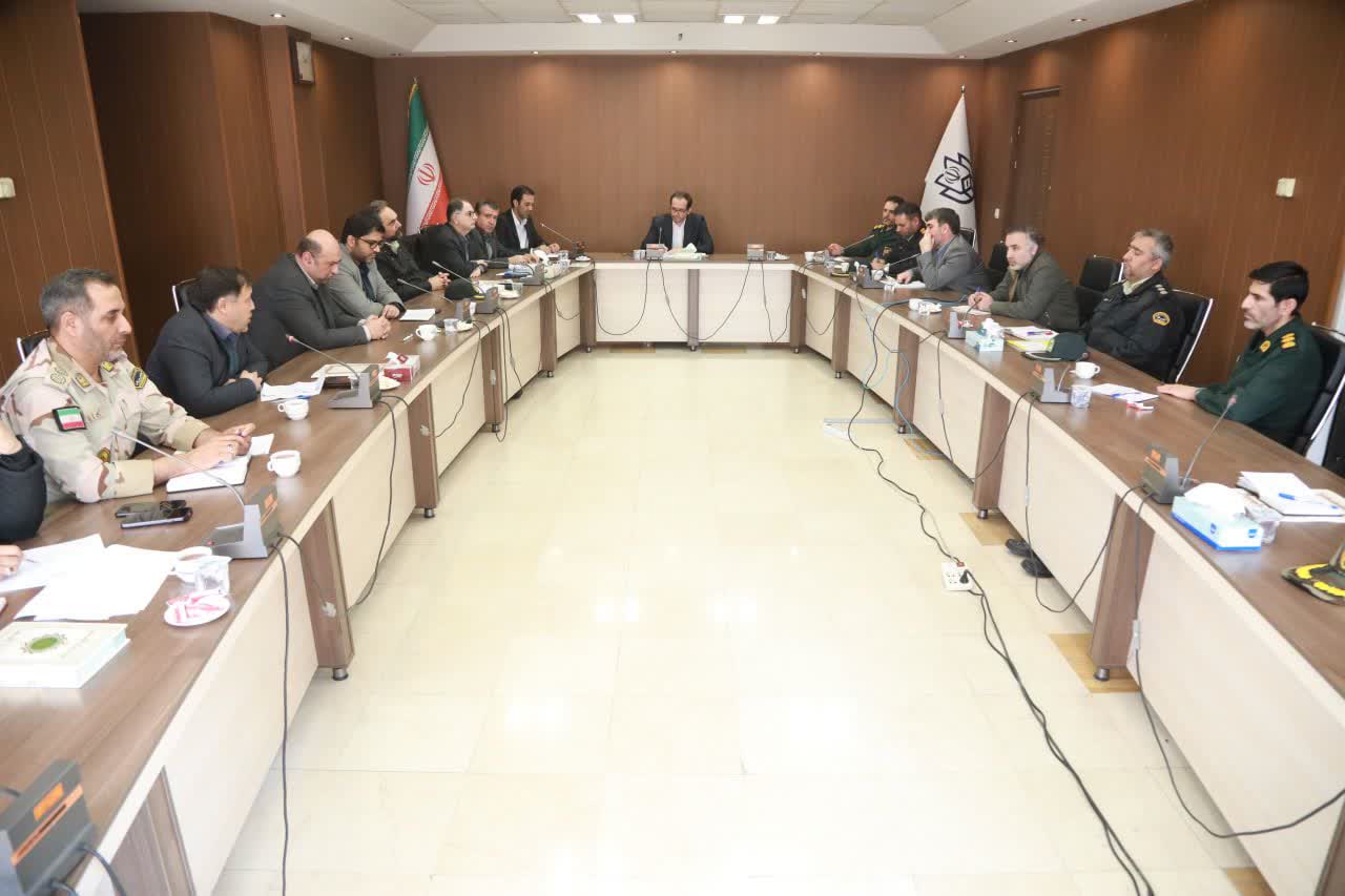 برگزاری جلسه ستاد امنیت انتخابات آذربایجان‌غربی