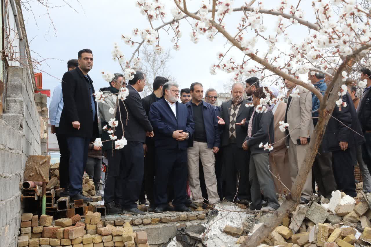 آلبوم تصویری / بازدید میدانی استاندار آذربایجان‌غربی از روند بازسازی مناطق زلزله‌زده شهرستان خوی