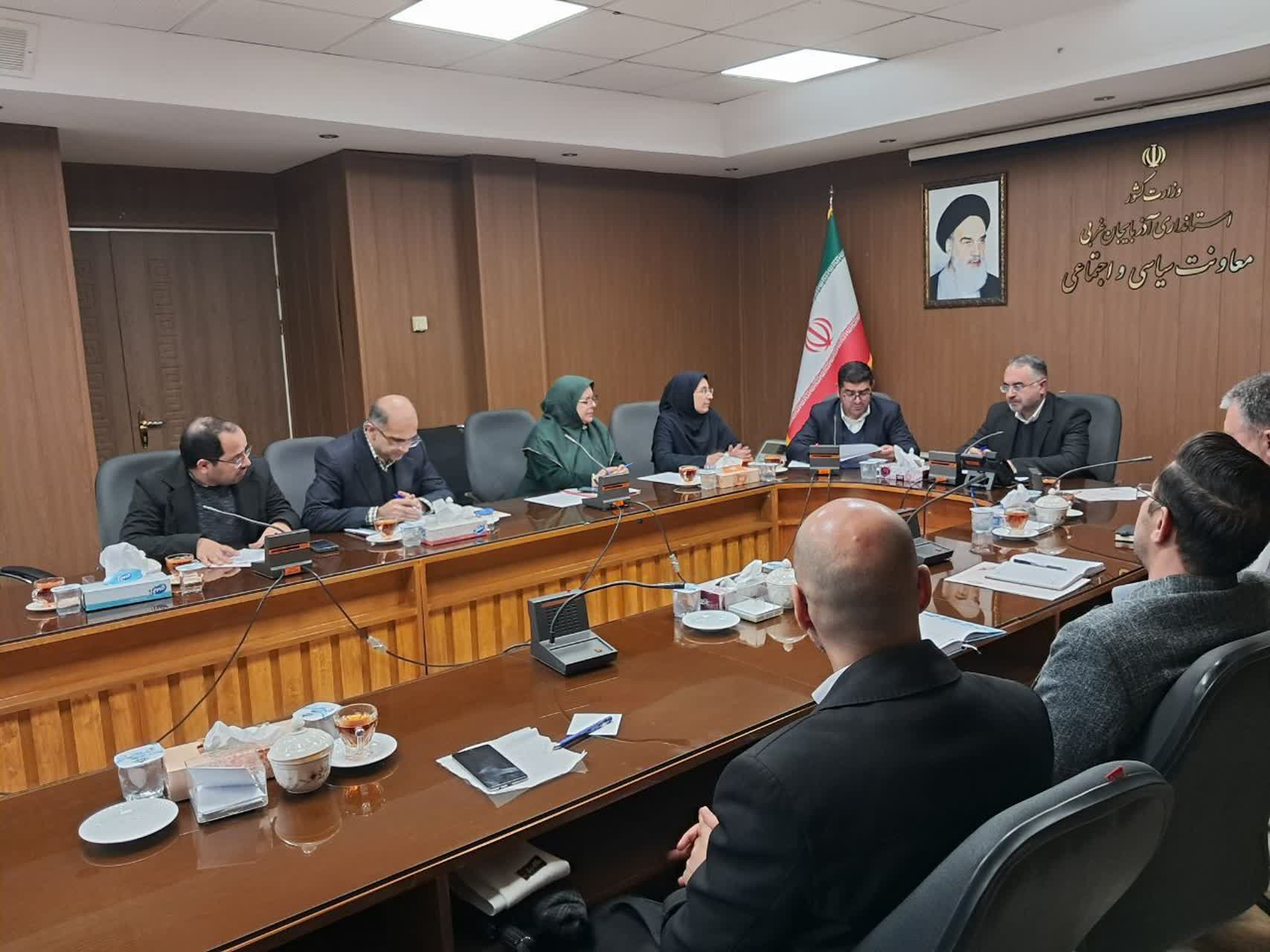 برگزاری جلسه شورای توسعه و حمایت از سازمانهای مردم نهاد آذربایجانغربی