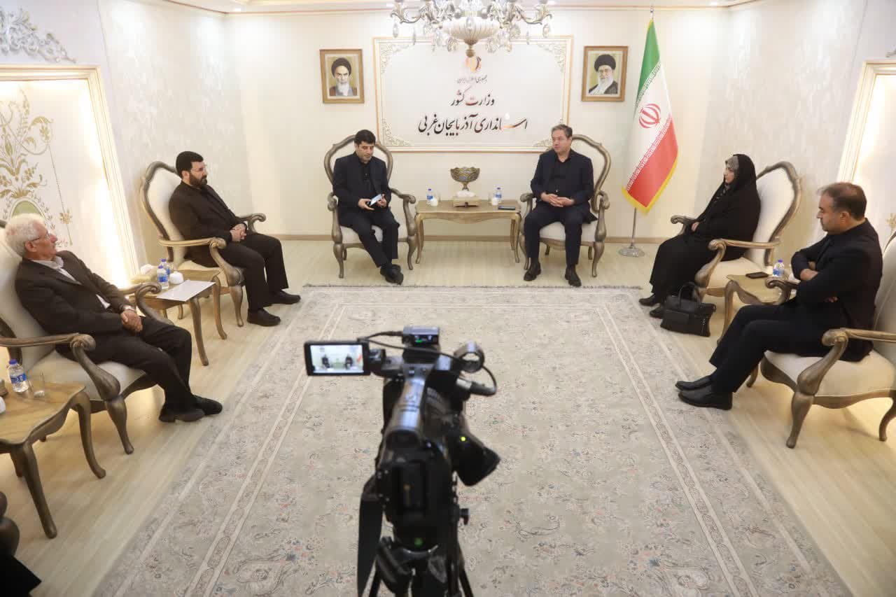 دیدار معاون وزیر جهاد کشاورزی با استاندار آذربایجانغربی