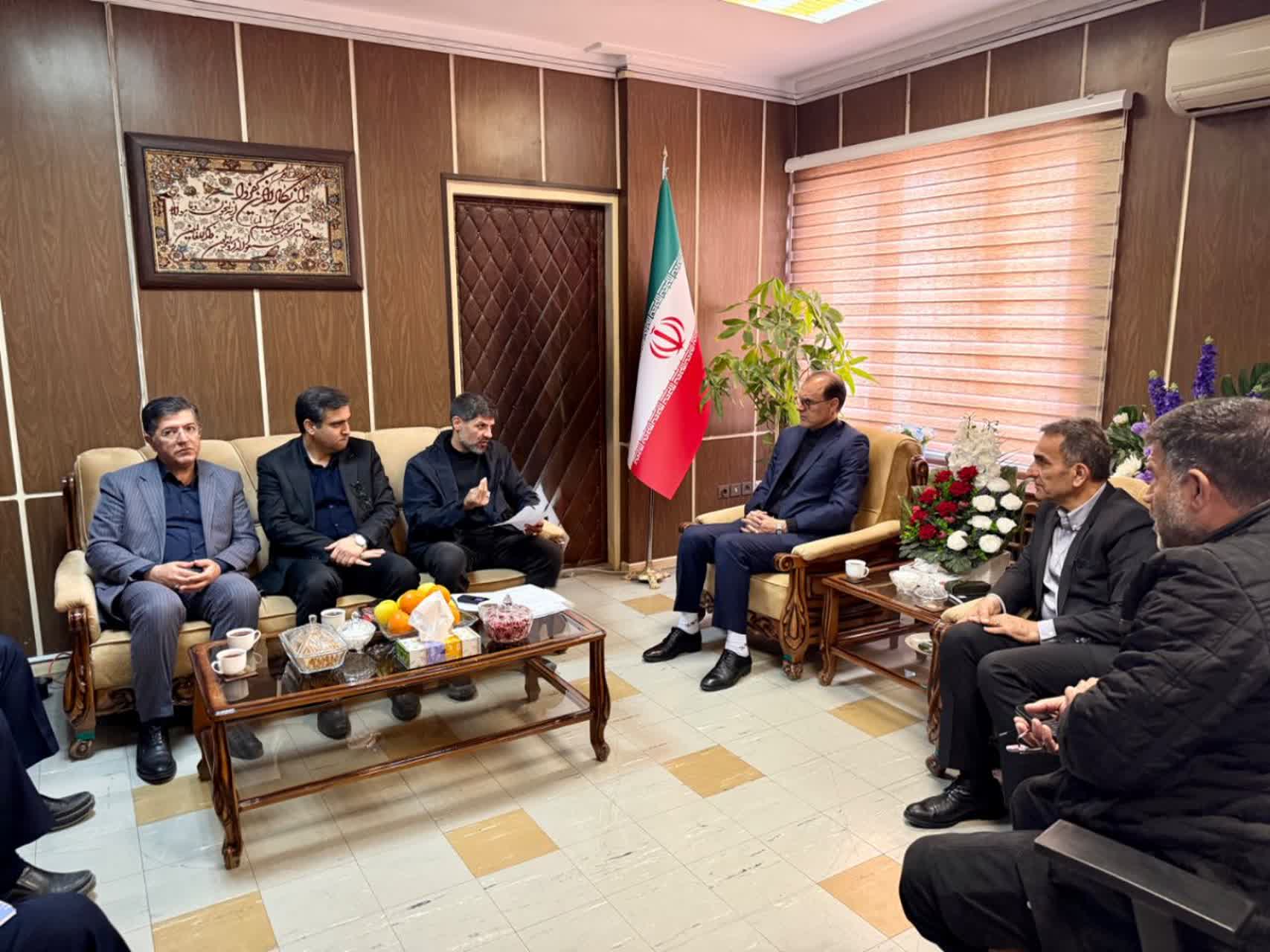 برگزاری جلسه هماهنگی رفع مشکلات تولیدکنندگان و پیمانکاران آذربایجان‌غربی