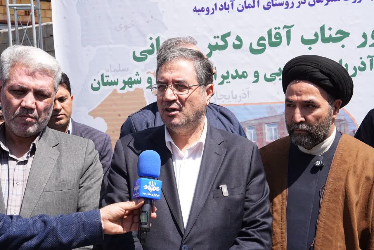 آذربایجان‌غربی به کارگاه بزرگ سازندگی تبدیل شده است