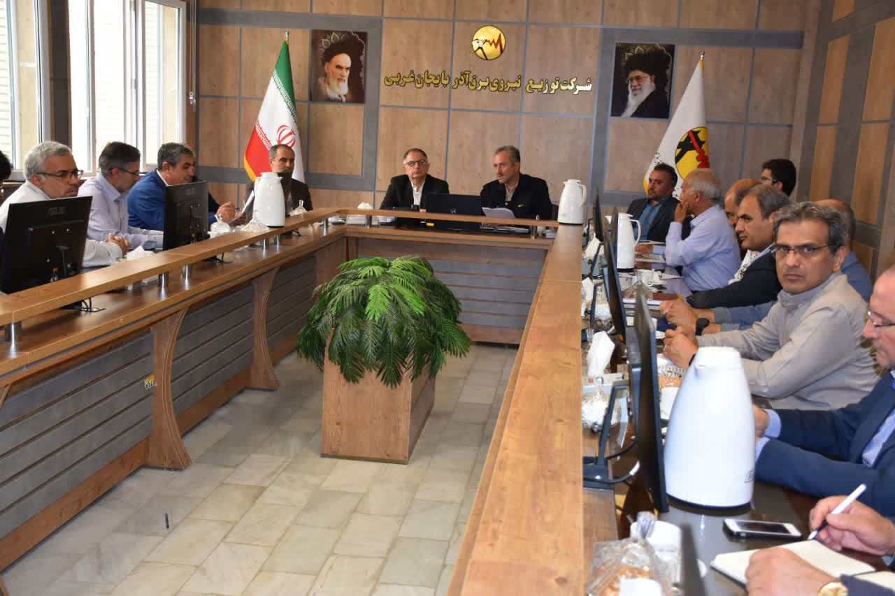 برگزاری جلسه کارگروه انرژی و تأمین نیازهای ضروری پدافند غیرعامل آذربایجانغربی