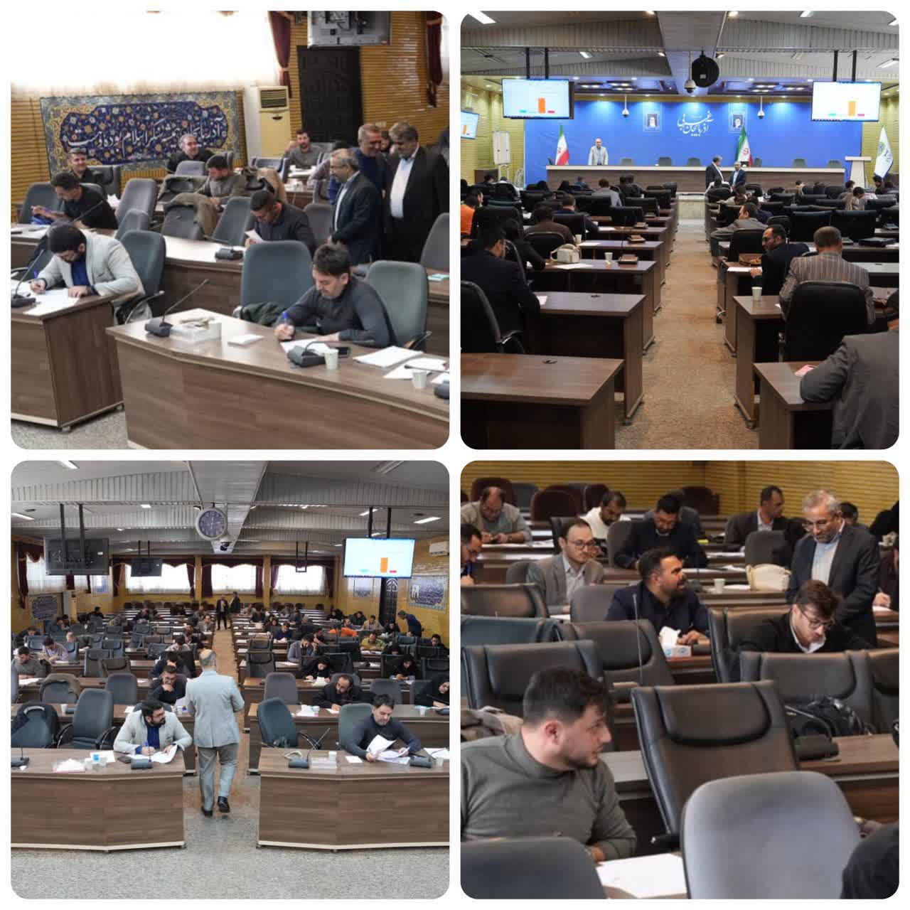 برگزاری آزمون بدو خدمت پذیرفته‌شدگان نهایی آزمون استخدامی فرمانداری‌ها و بخشداری‌های آذربایجان‌غربی