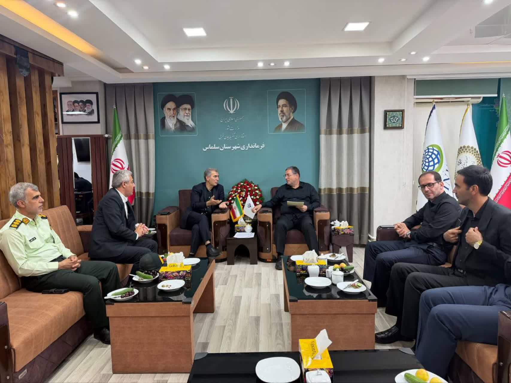 بررسی مسائل شهرستان سلماس و بازدید از مرز کوزهرش