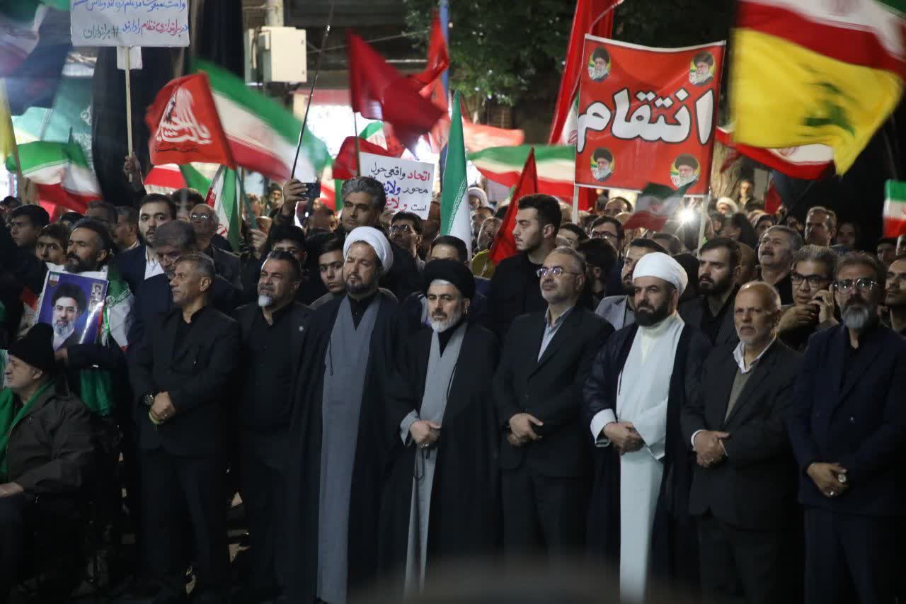 جلوههایی از مقاومت، ایستادگی و پایداری مردم غیور و همیشه در صحنه ارومیه + تصاویر