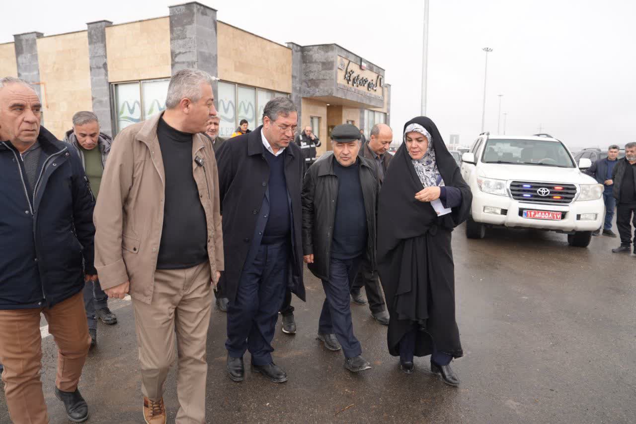 بازدید استاندار آذربایجان‌غربی از گیت خروجی منطقه آزاد ماکو