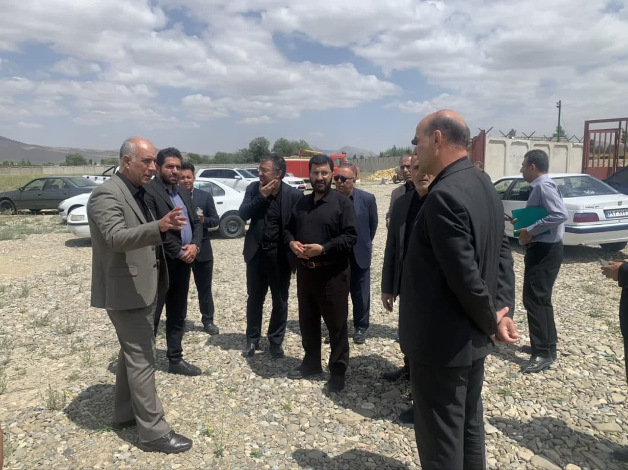 بازدید معاون هماهنگی امور اقتصادی استاندار آذربایجانغربی از پروژه منطقه ویژه اقتصادی سرو