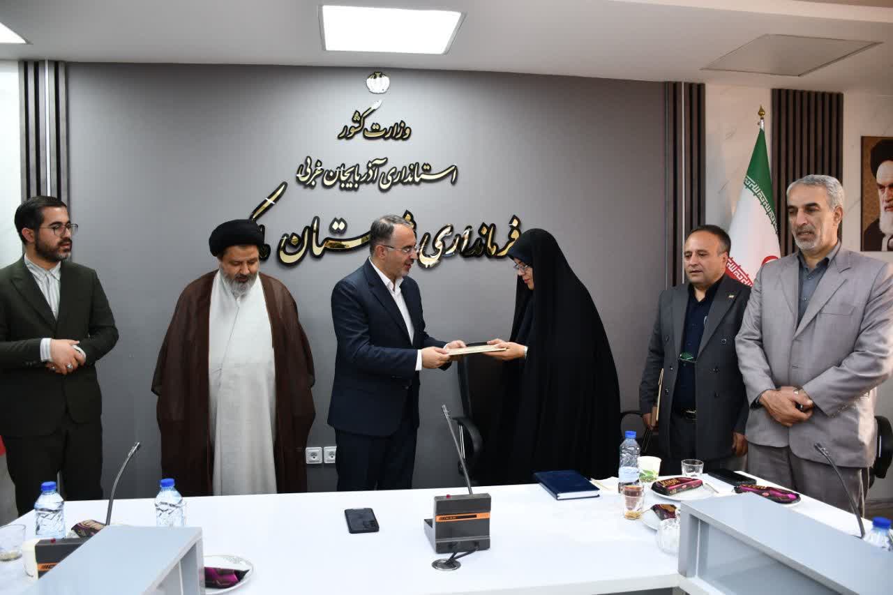 برگزاری آیین تکریم و معارفه فرماندار شهرستان ماکو