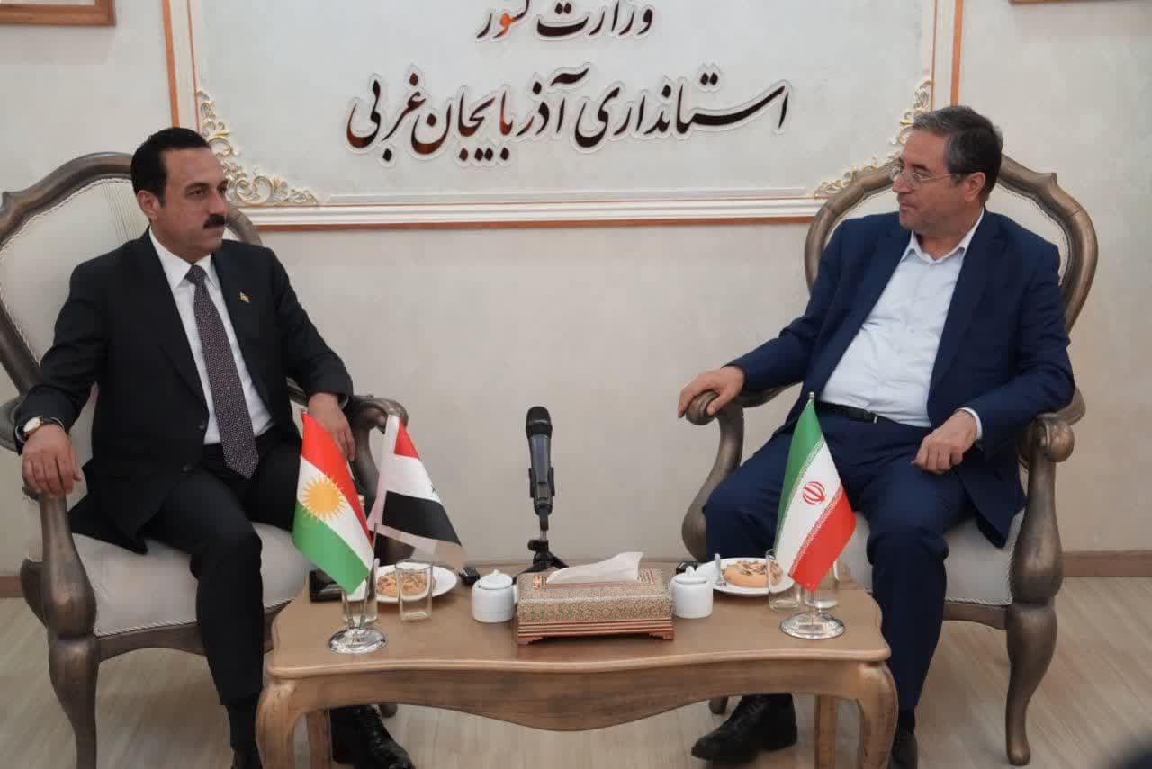 دیدار استاندار اربیل اقلیم کردستان عراق با استاندار آذربایجانغربی