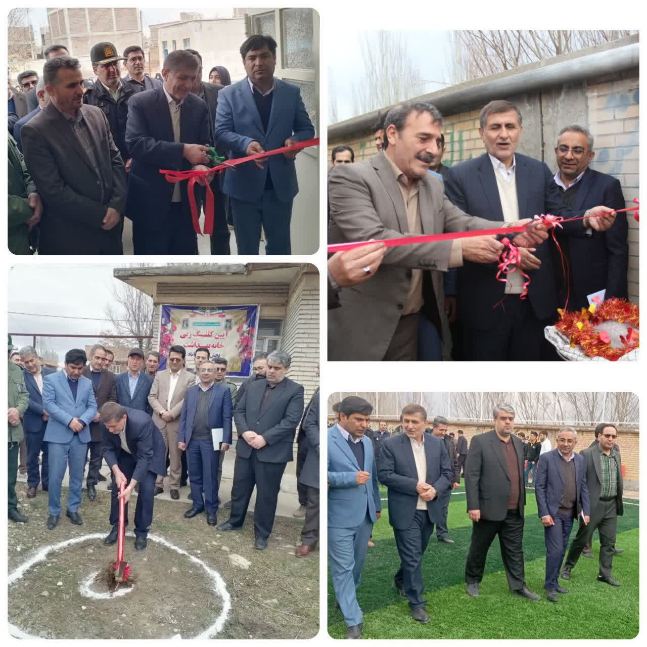 افتتاح پروژه‌های عمرانی شهرستان چهاربرج + تصاویر