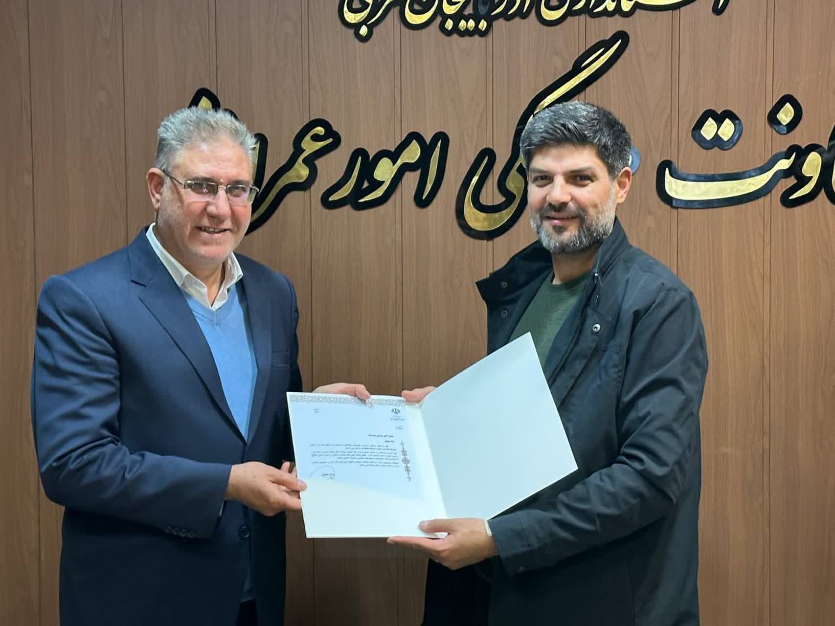 برگزاری آیین معارفه مدیرکل دفتر امور شهری و شوراهای استانداری آذربایجانغربی