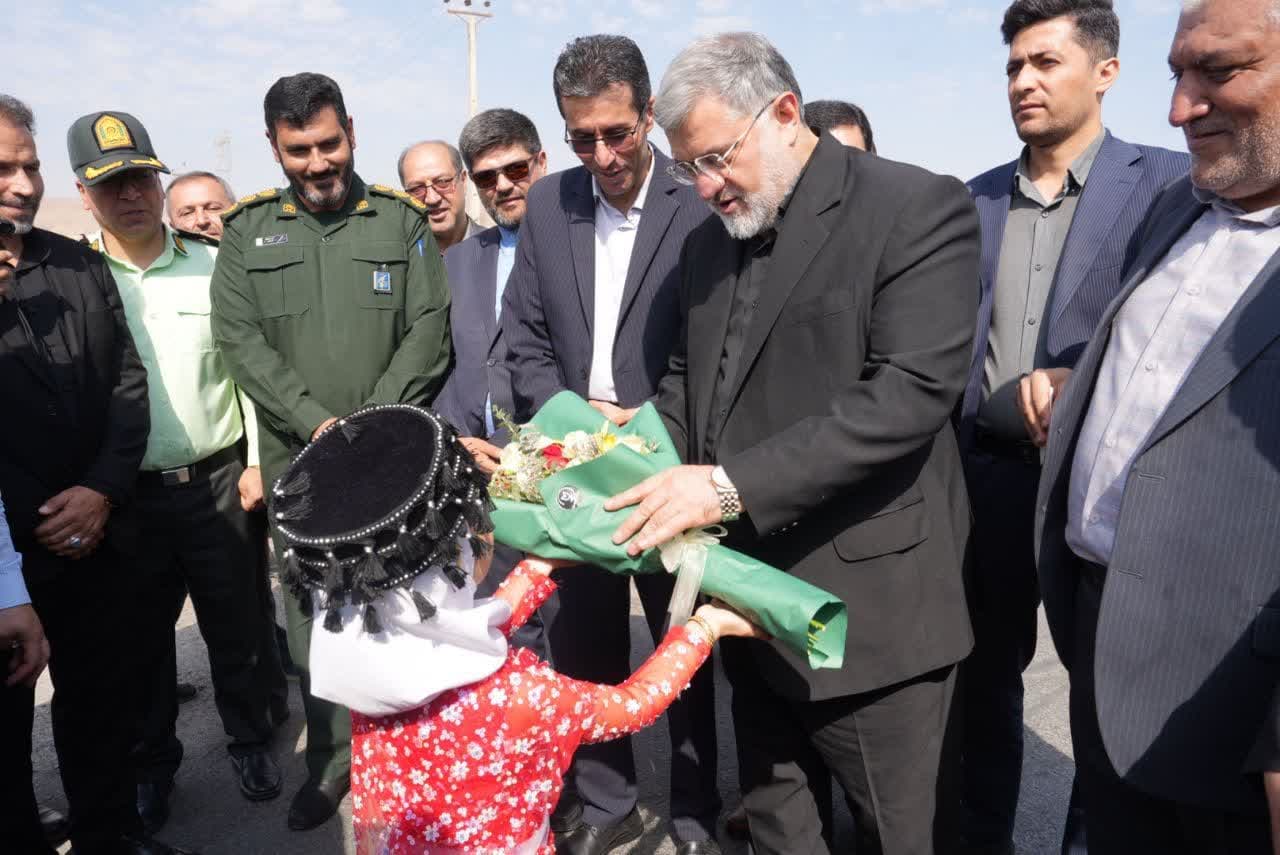 استاندار آذربایجانغربی وارد شهرستان مهاباد شد