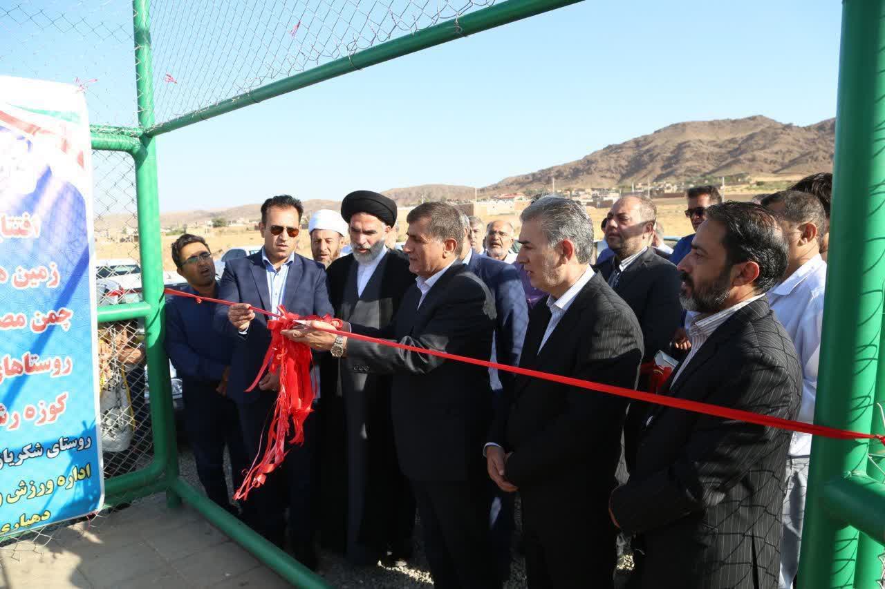 افتتاح 5 طرح ورزشی در سلماس به مناسبت هفته دولت