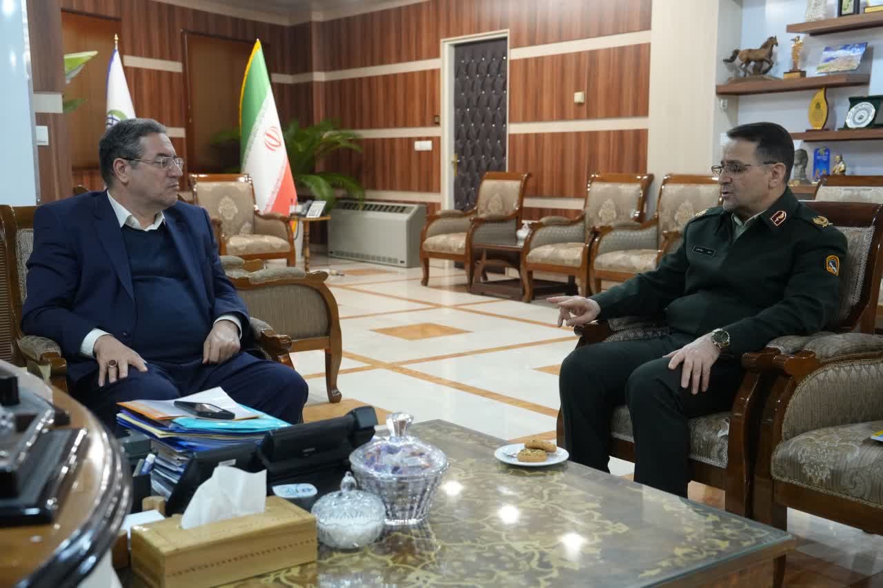 دیدار فرمانده انتظامی استان با استاندار آذربایجانغربی