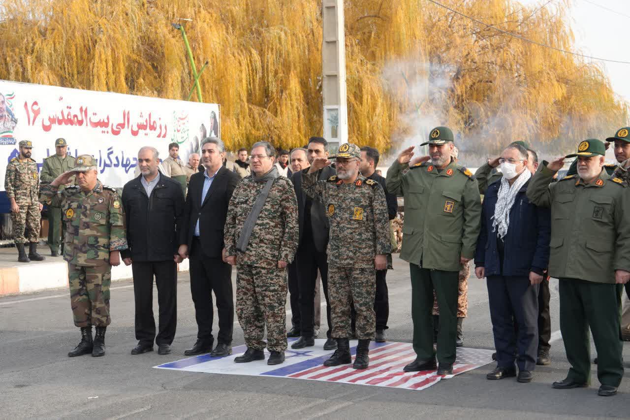 برگزاری رزمایش الی بیت‌المقدس 16 در ارومیه + تصاویر