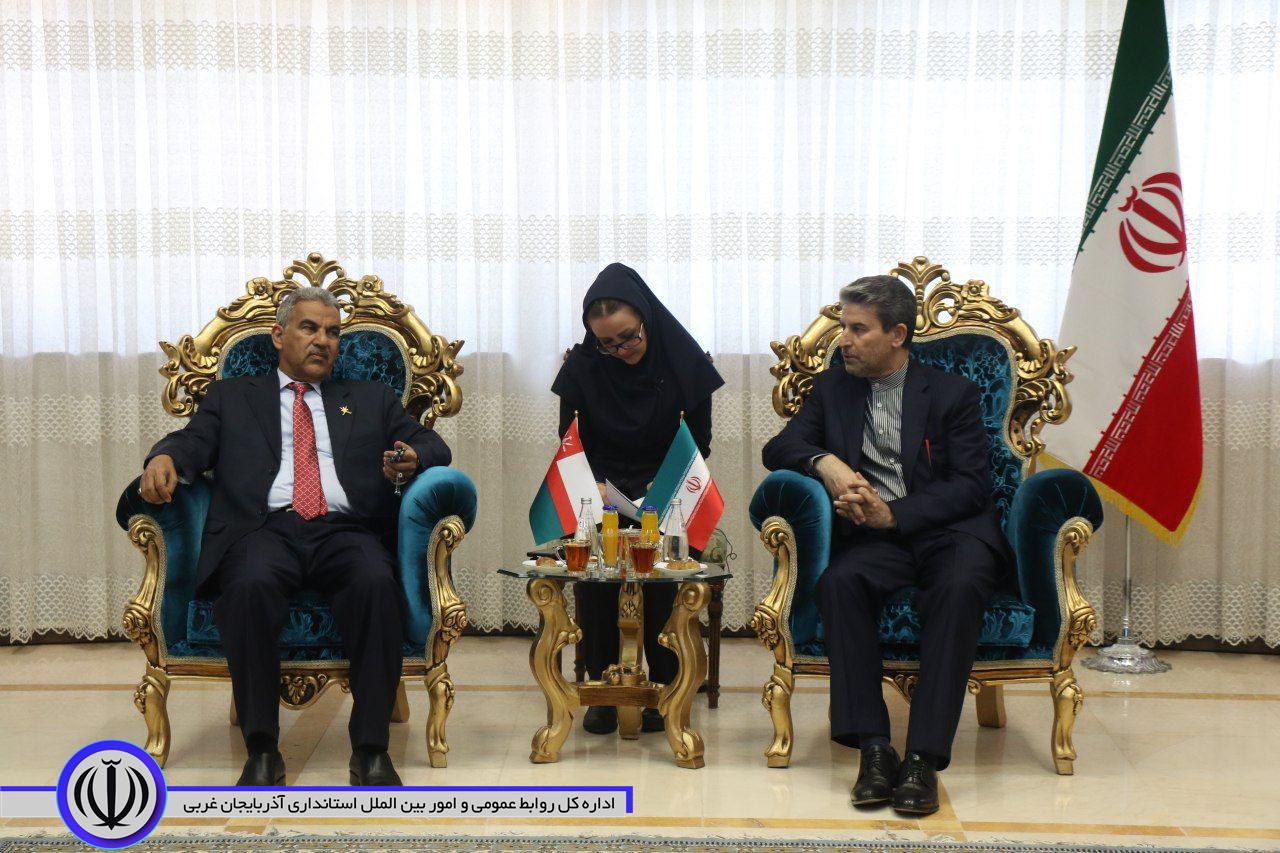 آذربایجان غربی در توسعه اقتصادی ایران و عمان می تواند نقش جدی ایفا کند