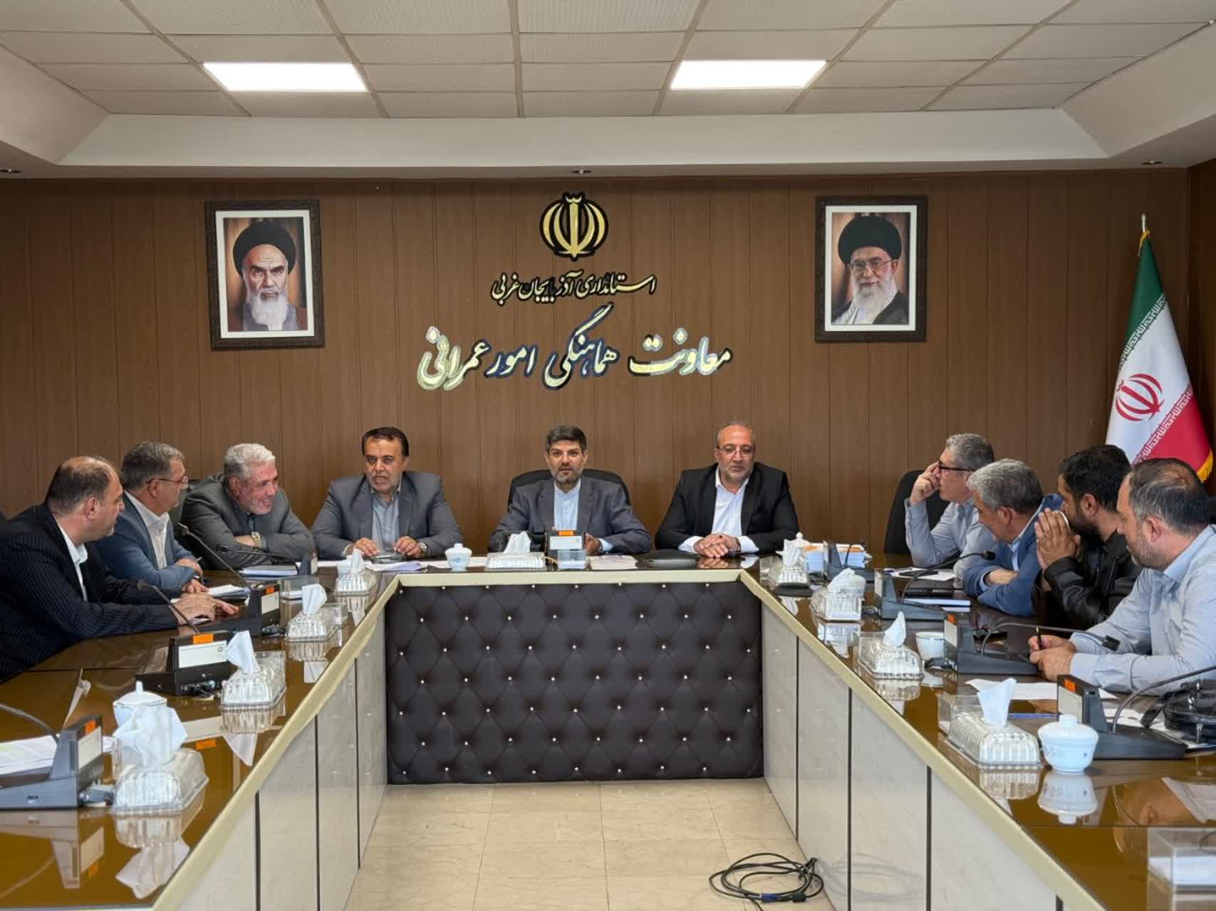 برگزاری جلسه هماهنگی تسریع در روند اجرایی ایجاد منطقه ویژه اقتصادی سرو - ارومیه