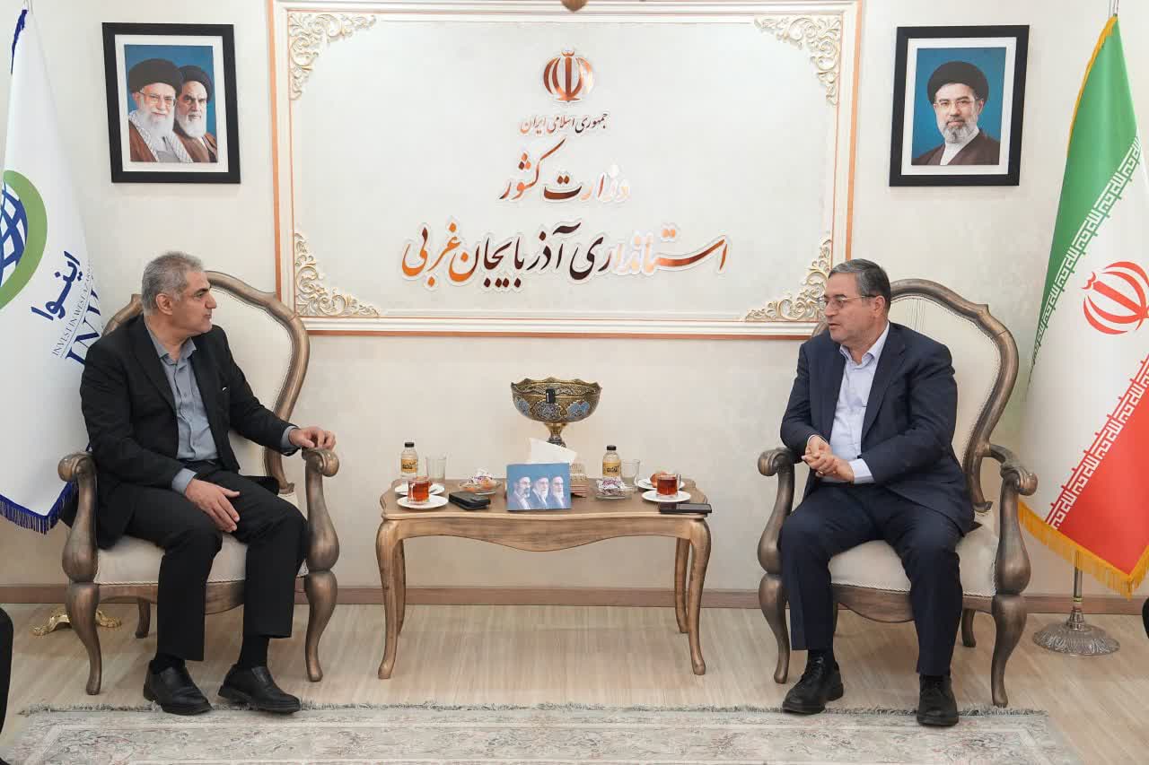 دیدار معاون وزیر راه و شهرسازی با استاندار آذربایجان‌غربی + تصاویر