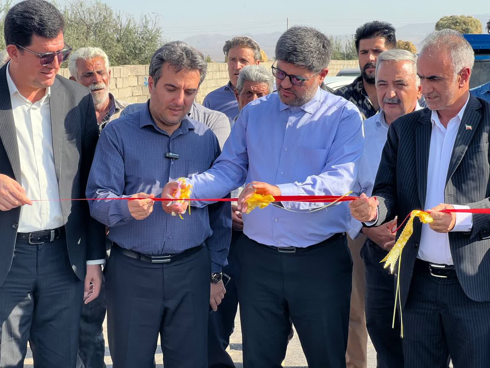 افتتاح معابر آسفالت چهار روستای شهرستان شوط + تصاویر