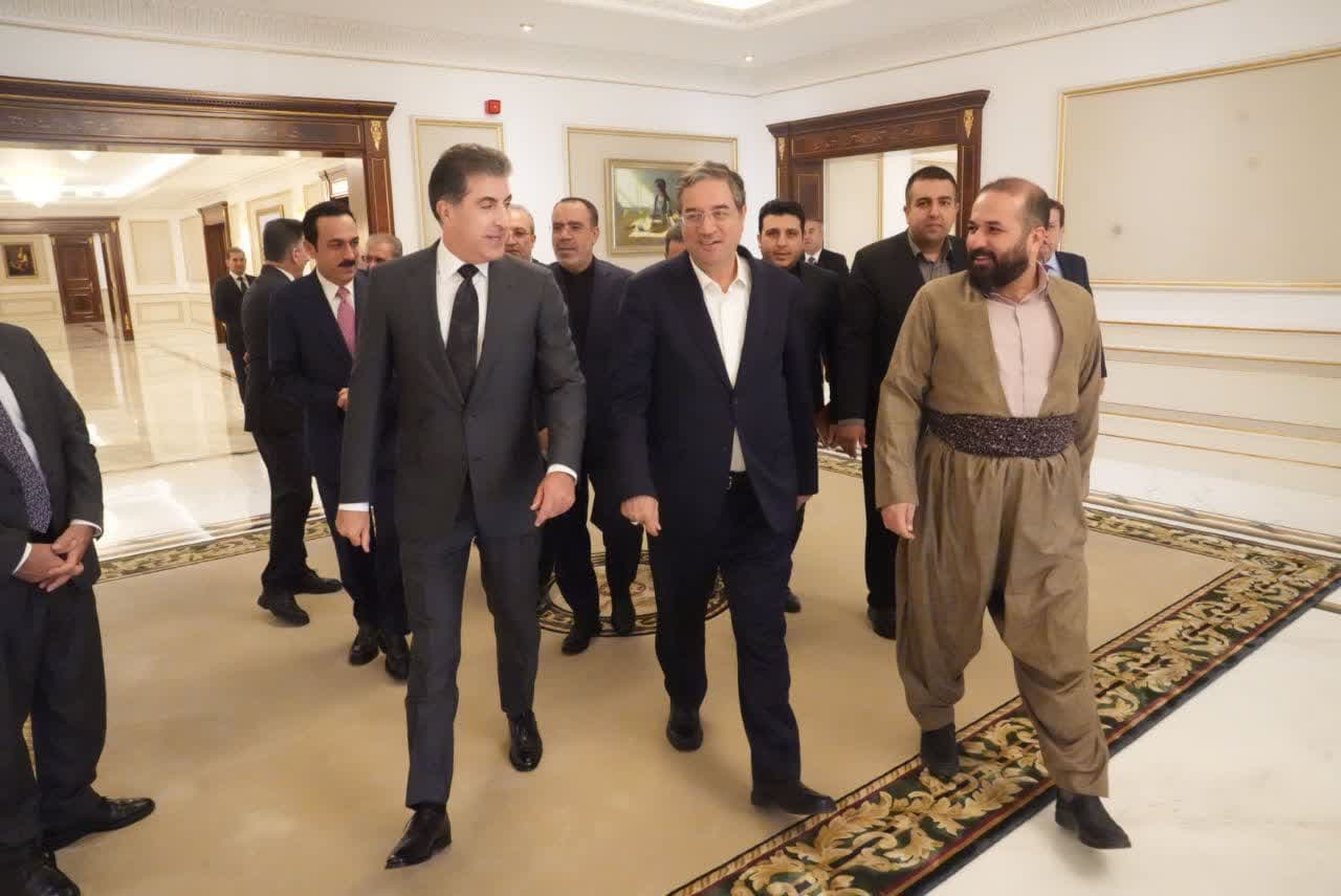 دیدار استاندار آذربایجانغربی با رئیس اقلیم کردستان عراق + تصاویر