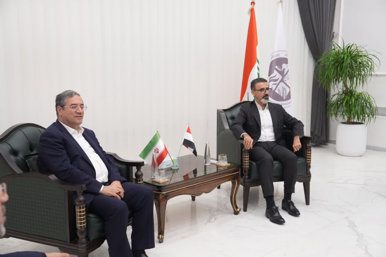 دیدار استاندار آذربایجانغربی با استاندار کرکوک عراق + تصاویر