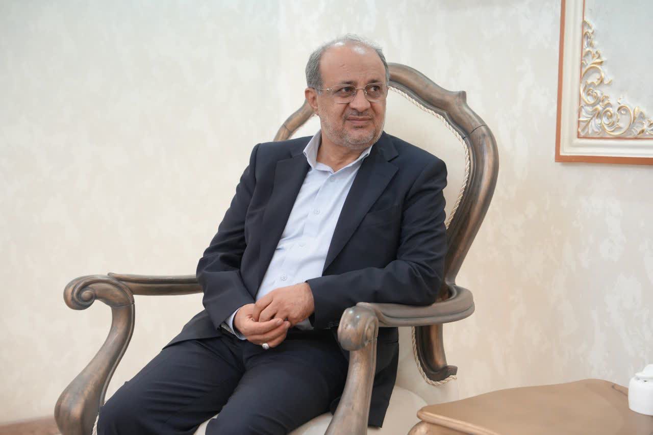 دیدار معاون امور معادن و صنایع معدنی وزیر صمت با استاندار آذربایجانغربی + تصاویر