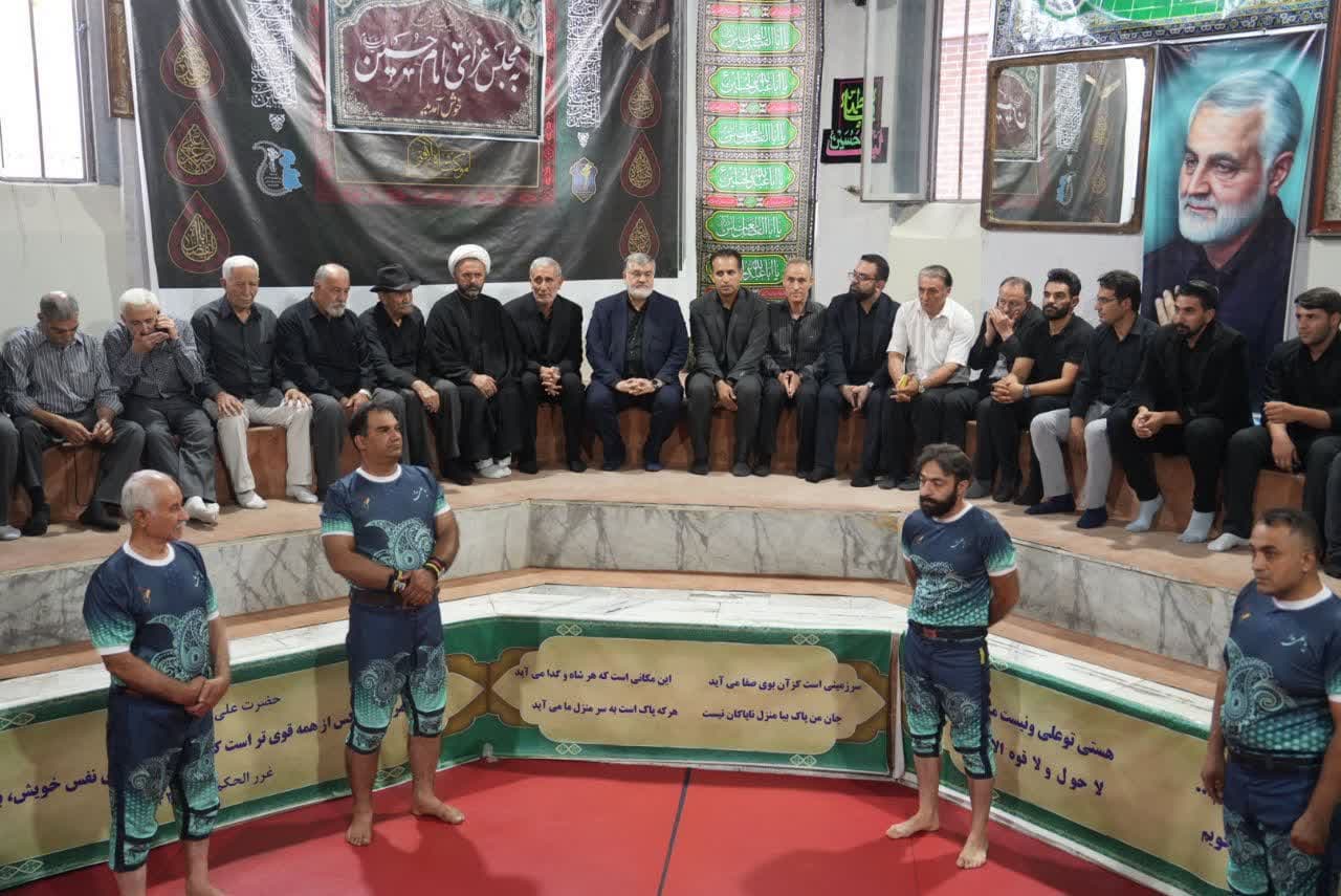 آلبوم تصویری / حضور استاندار آذربایجان غربی در زورخانه جهان پهلوان تختی ارومیه