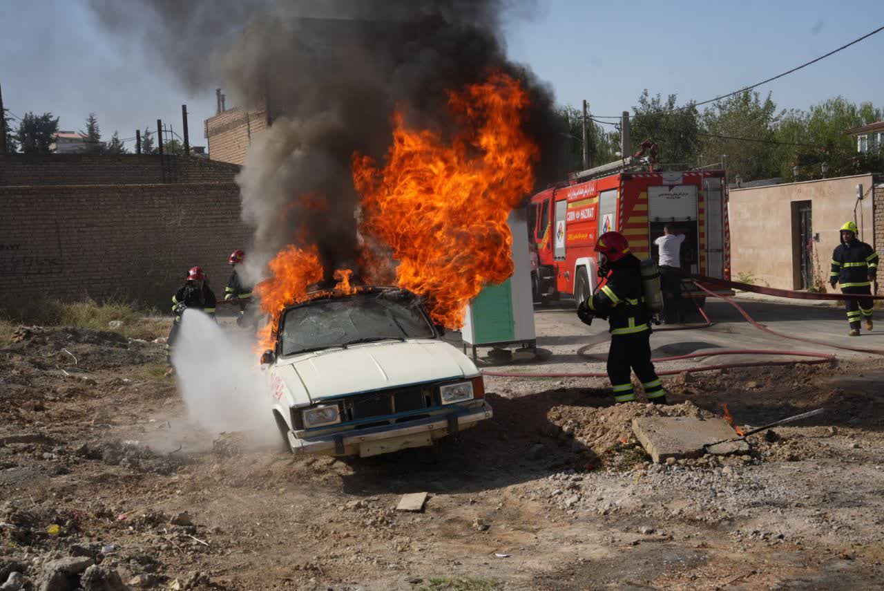برگزاری آیین کلنگزنی ایستگاه آتشنشانی البرز در ارومیه + تصاویر