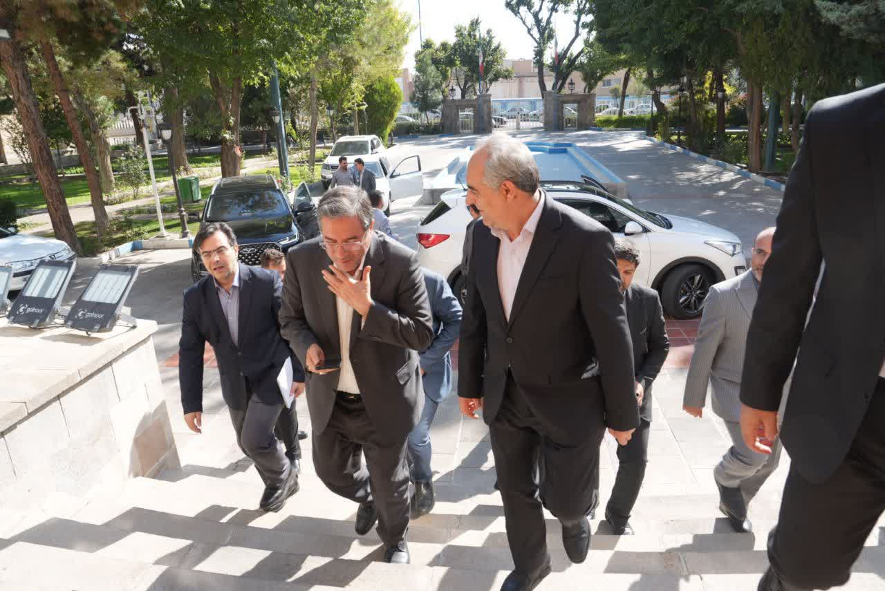 استقبال استاندار آذربایجانشرقی از دبیر کارگروه ملی نجات دریاچه ارومیه + تصاویر