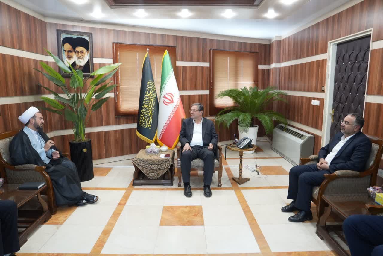 دیدار رئیس شورای هماهنگی تبلیغات اسلامی استان با استاندار آذربایجانغربی + تصاویر