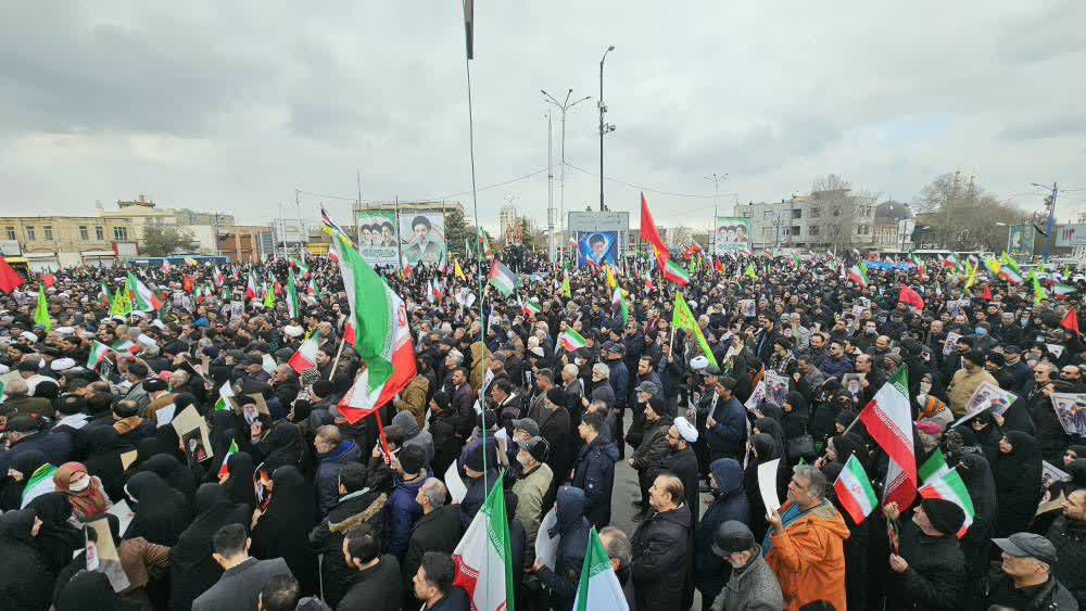 برگزاری اجتماع میثاق با امام شهید امت و بیعت با رهبر منتخب خبرگان ملت در ارومیه + تصاویر