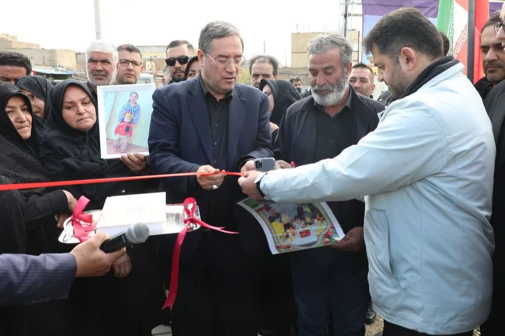 آلبوم تصویری / برگزاری آیین افتتاح پروژه بوستان محله‌ای شهیده رها حیدری در ارومیه