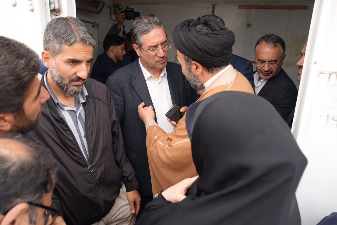 بازدید استاندار آذربایجانغربی از روند احداث مدرسه 12 کلاسه در روستای قولنجی + تصاویر