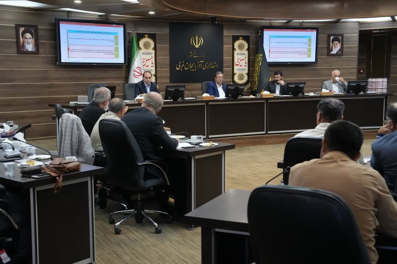 برگزاری جلسه شورای ساماندهی مبادلات مرزی آذربایجانغربی + تصاویر