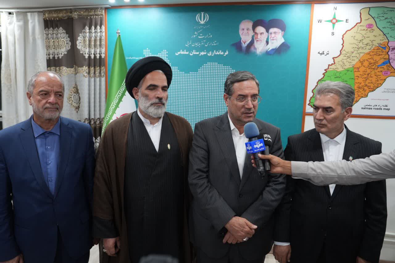 برگزاری جلسه ستاد عالی سرمایهگذاری و توسعه آذربایجانغربی با محوریت شهرستان سلماس + تصاویر