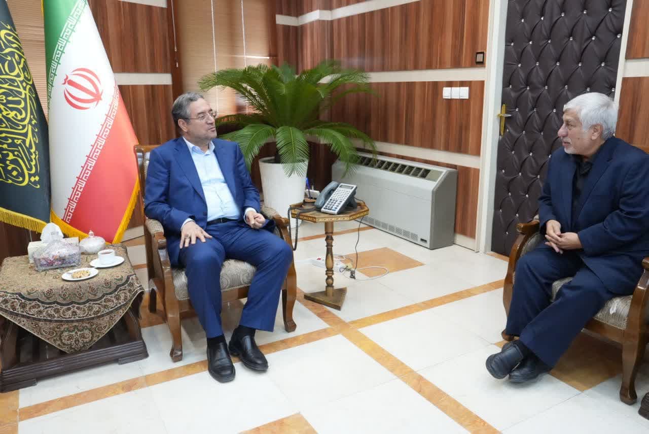 دیدار جانشین رئیس ستاد توسعه و بازسازی عتبات عالیات کشور با استاندار آذربایجانغربی + تصاویر