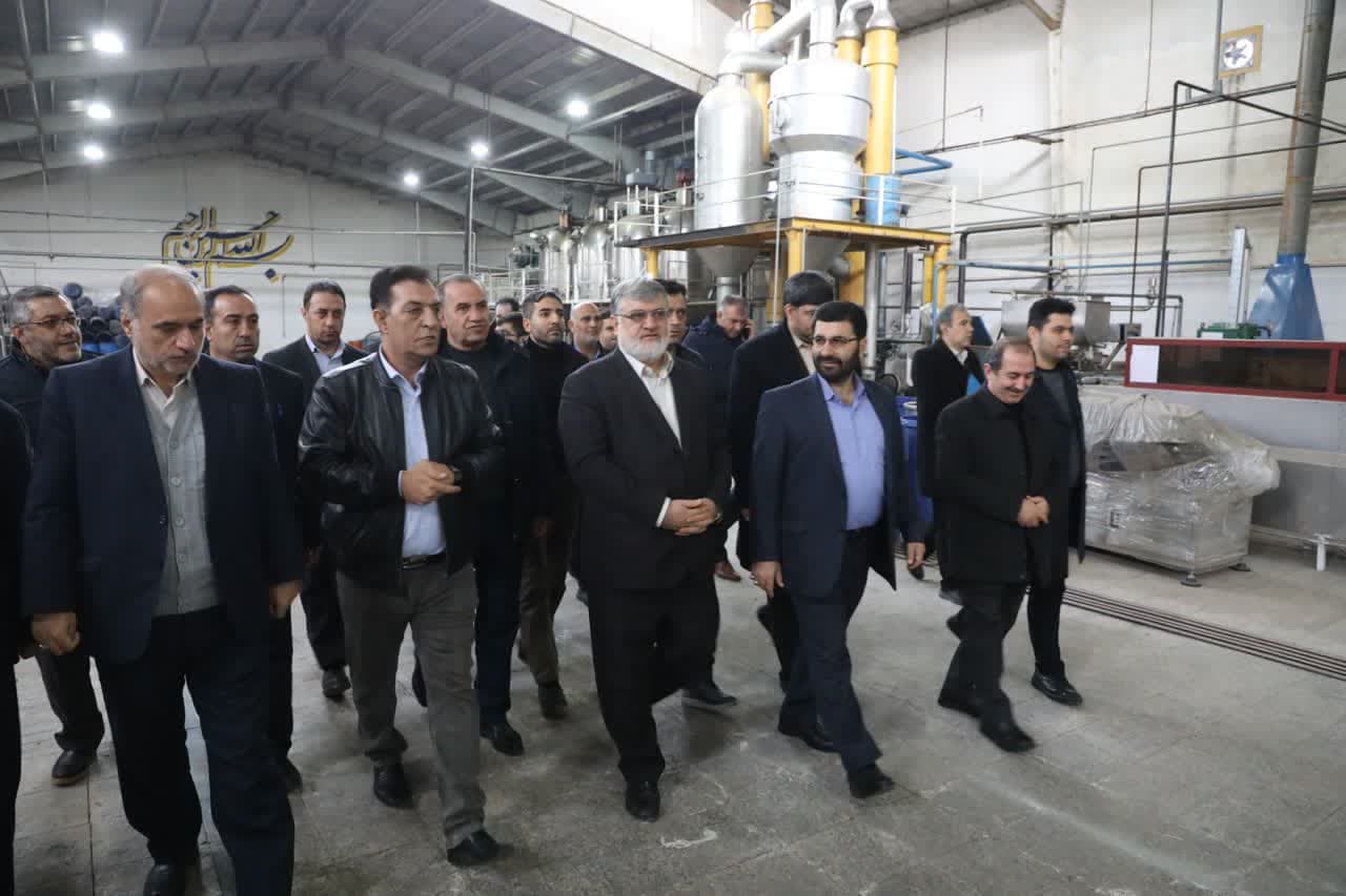آلبوم تصویری / بازدید استاندار آذربایجان غربی از شرکت های آرمان پرتو پایدار و گلچین ارومیه