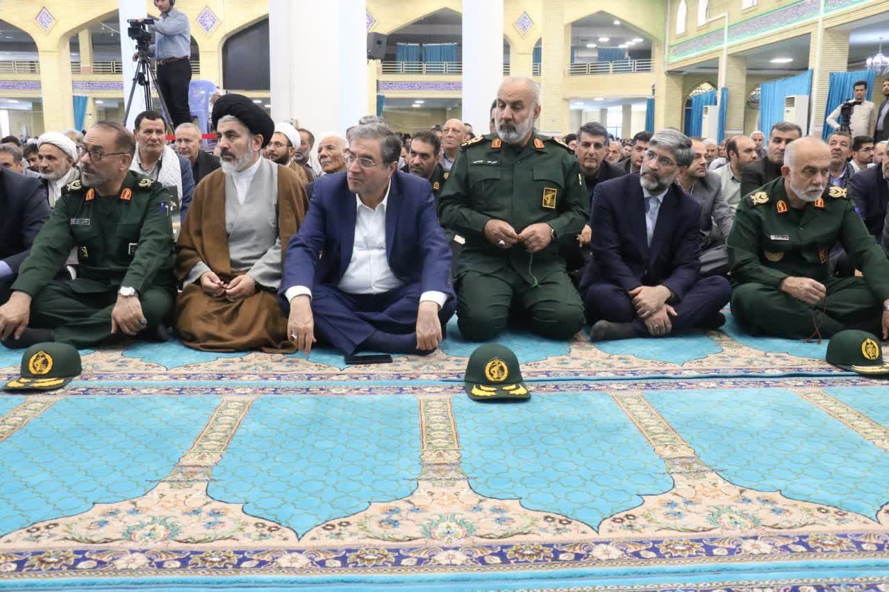 حضور استاندار آذربایجانغربی در مراسم گرامیداشت اولین سالگرد شهدای خدمت + تصاویر