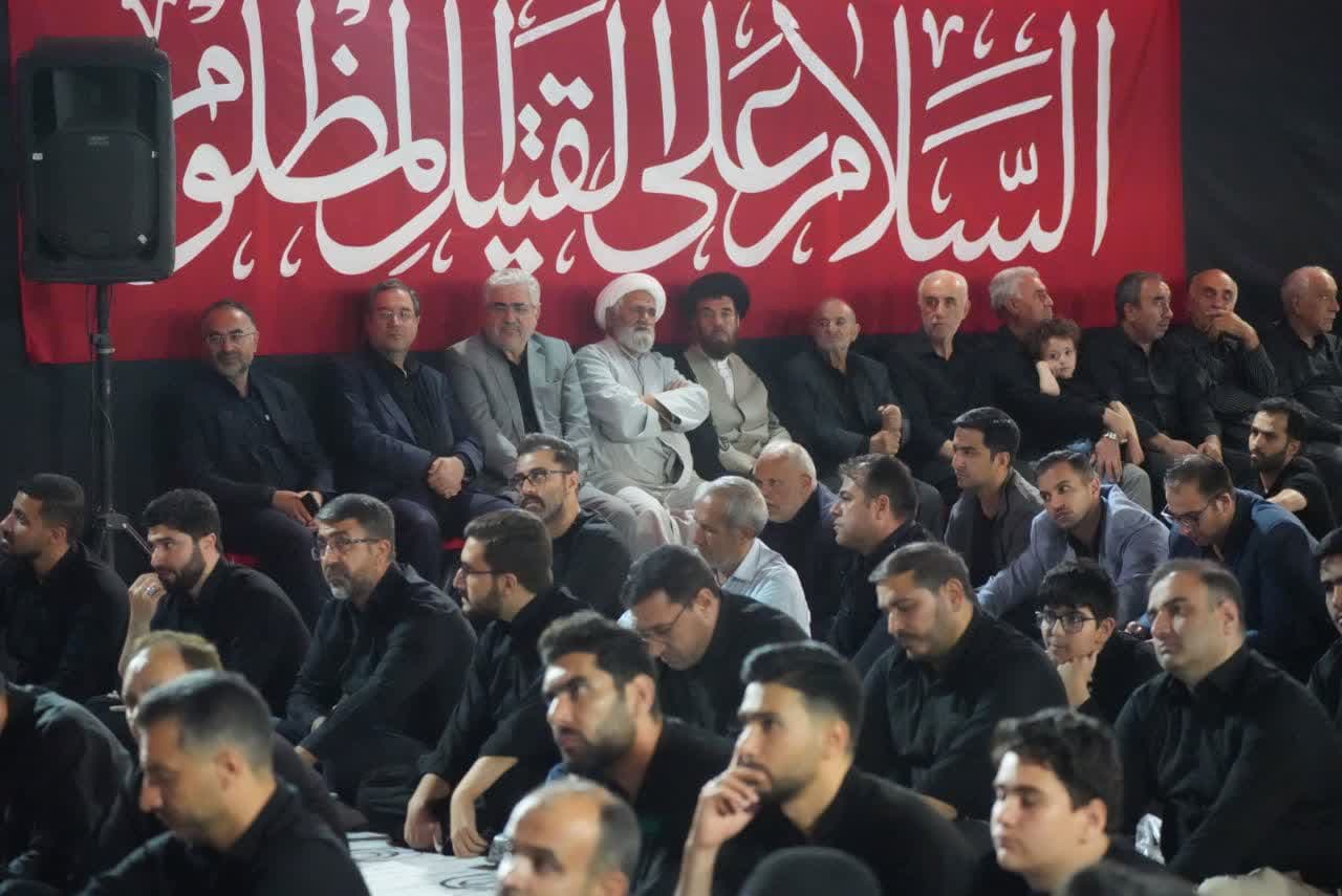 برگزاری آیین عزاداری شبهای محرم و شهادت اباعبدالله الحسین (ع) در مسجد امام علی (ع) ارومیه + تصاویر