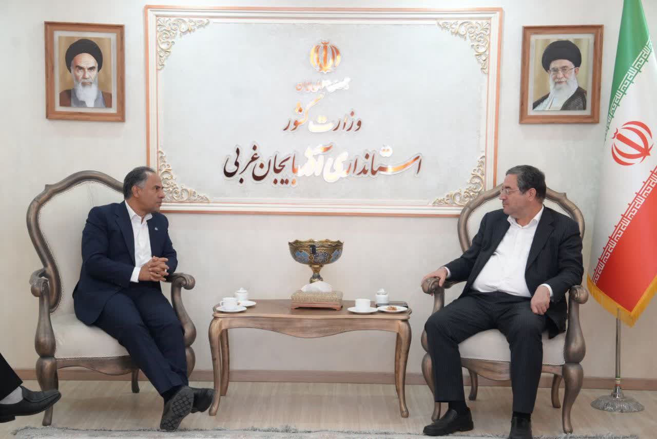 دیدار مدیرعامل بانک تجارت با استاندار آذربایجانغربی + تصاویر