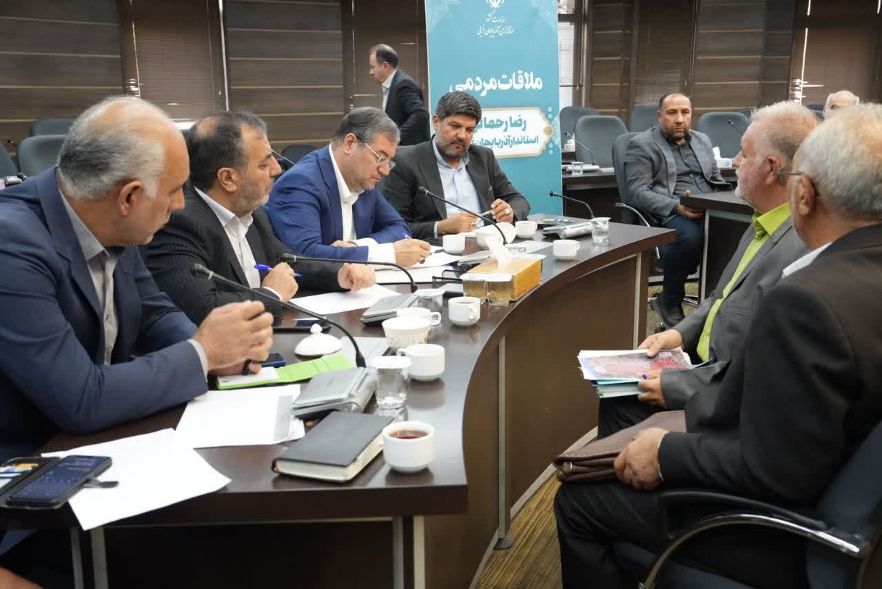 برگزاری ملاقات مردمی استاندار آذربایجانغربی + تصاویر