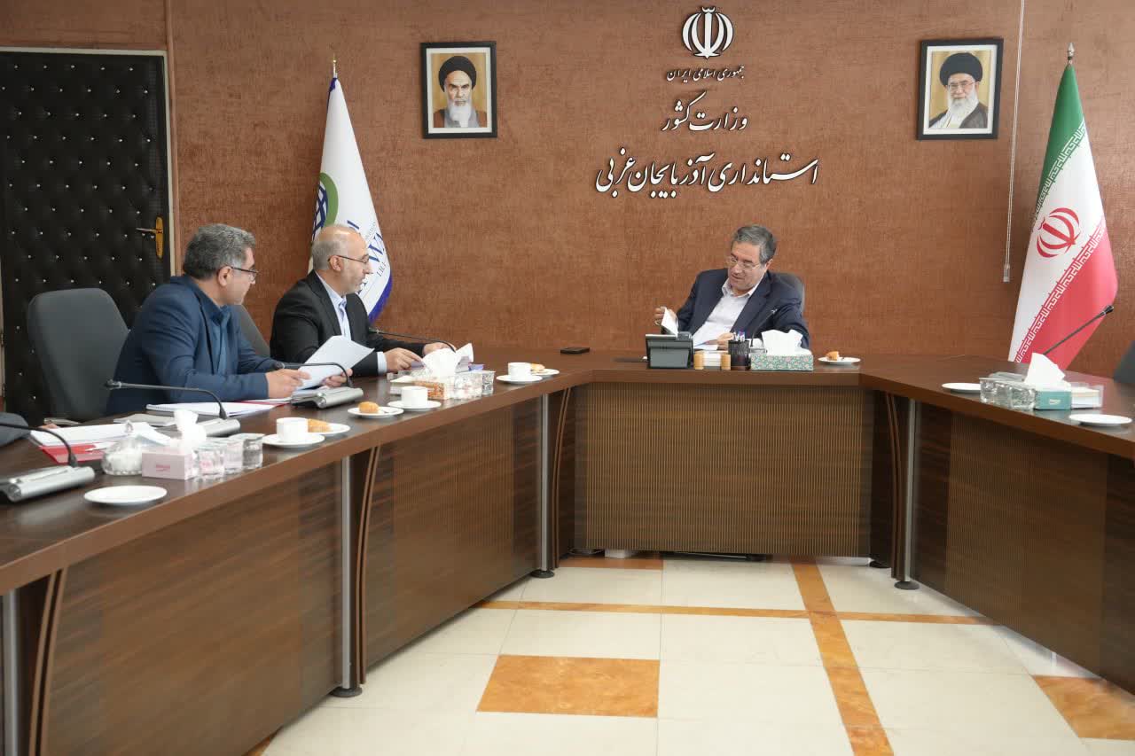 دیدار رئیس سازمان بازرسی استان با استاندار آذربایجانغربی + تصاویر