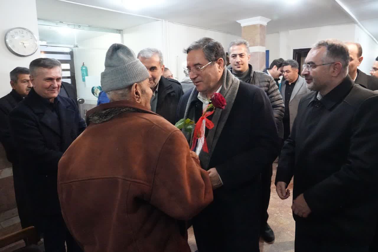 بازدید استاندار آذربایجان‌غربی از خانه سالمندان حضرت یوسف ارومیه + تصاویر