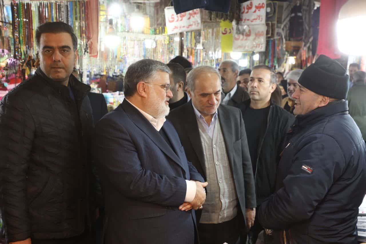 آلبوم تصویری / بازدید سرزده استاندار آذربایجان غربی از بازار قدیم ارومیه