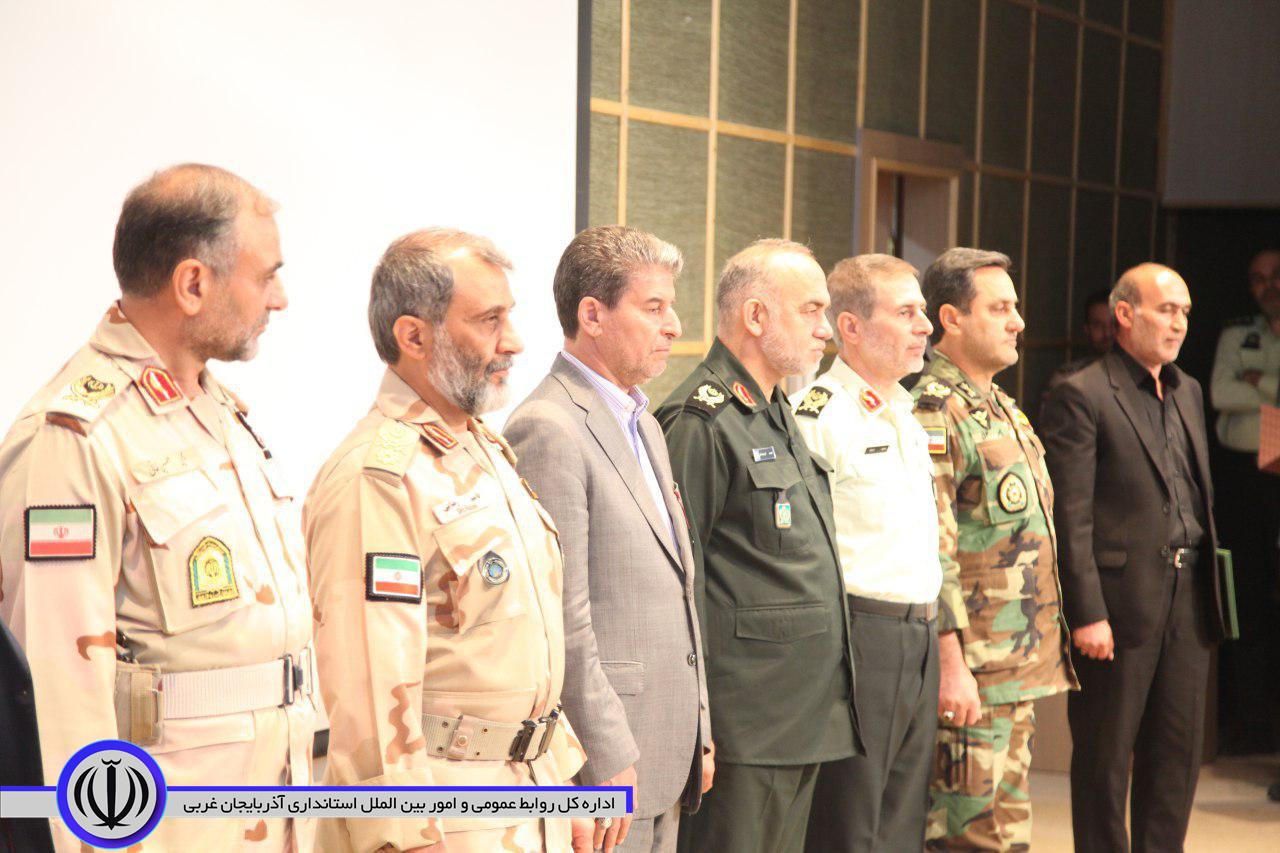 فرمانده مرزبانی آذربایجان غربی معارفه شد
