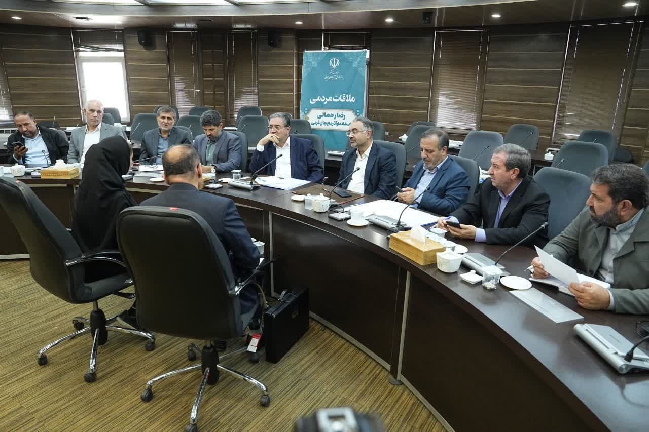 برگزاری ملاقات مردمی استاندار آذربایجانغربی + تصاویر