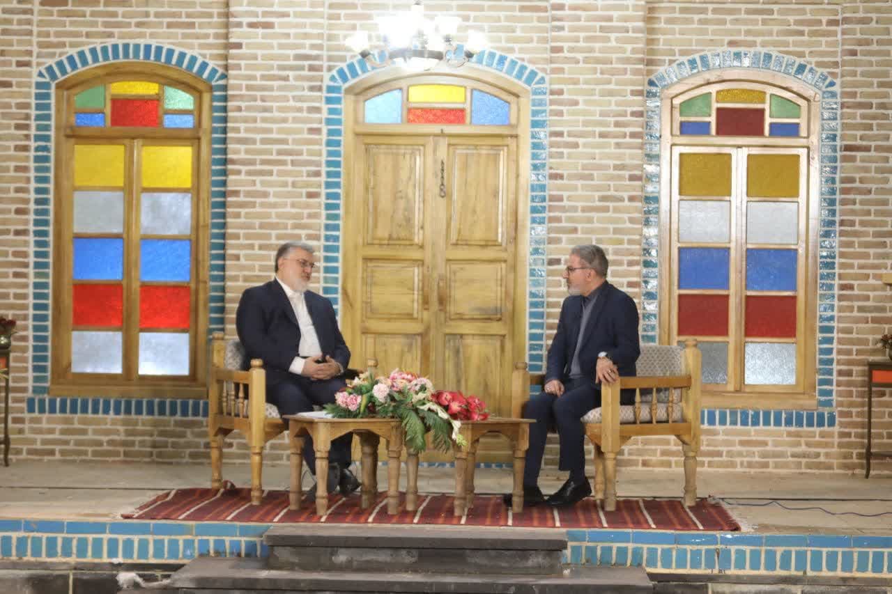 حضور استاندار آذربایجان غربى در برنامه اولدوز صداوسیمای مرکز استان + تصاویر