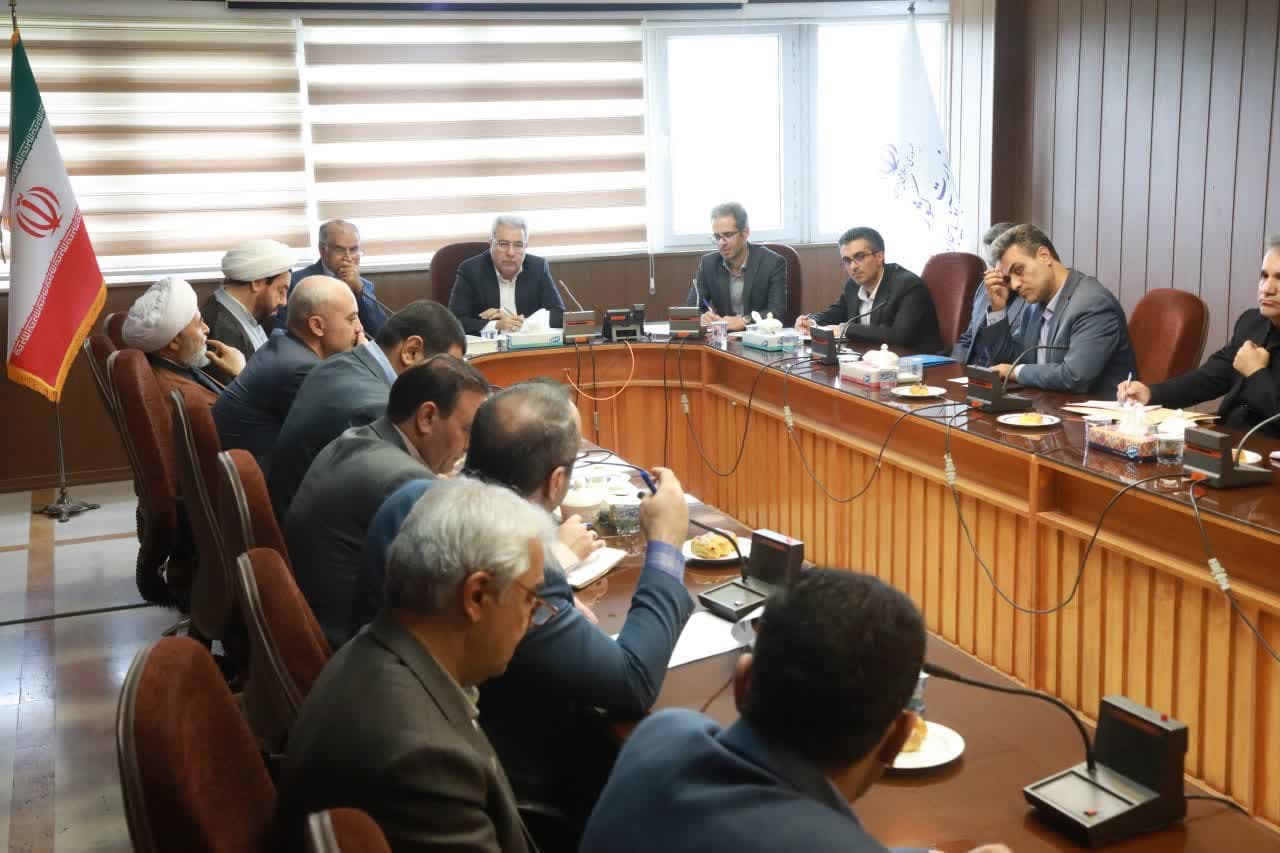 برگزاری جلسه کمسیون دانشجویی شورای تامین آذربایجانغربی + تصاویر